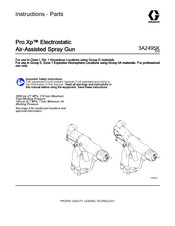 Graco Pro Xp H60M10 Instructions Manual