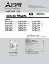 Mitsubishi Electric MUZ-GL09NA Service Manual