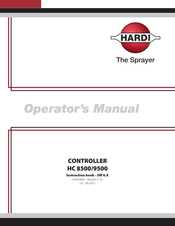 Hardi HC 8500 Operator's Manual