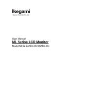 Ikegami MLW-2424C-DC User Manual