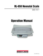 Rice Lake RL-650 Series Operation Manual