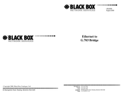 Black Box LBU2090 Manual