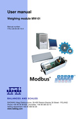 RADWAG MW-01 ver.2 User Manual