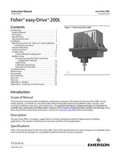 Fisher easy-Drive 200L Instruction Manual