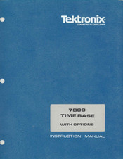 Tektronix 7B80 Instruction Manual