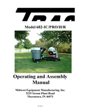 Trac Vac 682-IC Operating And Assembly Manual