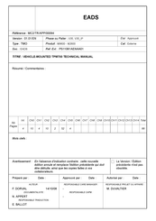 Cassidian TPM700 Technical Manual