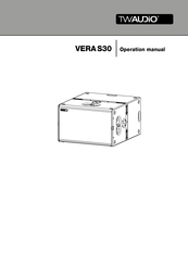 TW Audio VERAS30 Operation Manual