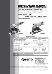 Nitto Kohki AMB-0307 Instruction Manual