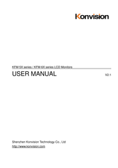 Konvision KFM-6X series User Manual
