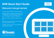 Swann NVR Quick Start Manual
