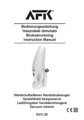 AFK DVC-25 Instruction Manual