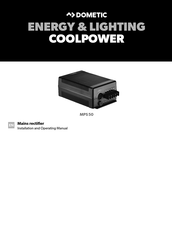 Dometic COOLPOWER MPS50A Installation And Operating Manual