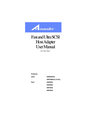AdvanSys Ultra ASB3940UA User Manual