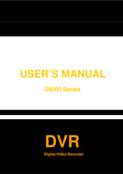 Security Camera King D6000 Series User Manual