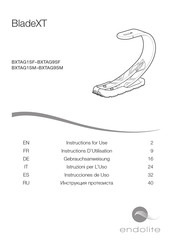 endolite BladeXT Instructions For Use Manual