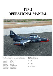 RC Lander F9F-2 Operational Manual
