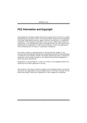 ECS KT600-AA User Manual