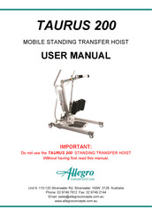 Allegro TAURUS 200 User Manual