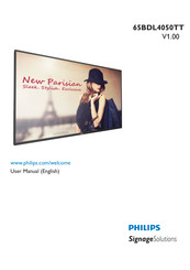 Philips 65BDL4050TT User Manual