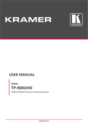 Kramer TP-900UHD User Manual