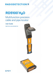 Radiodetection RD5100 H2O User Manual