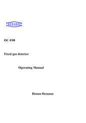 Henan Oceanus Import & Export OC-F08 Operating Manual