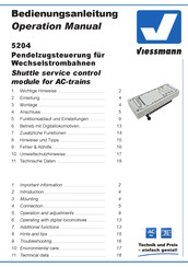 Viessmann 5204 Operation Manual