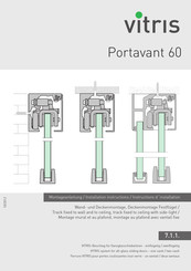 Vitris Portavant 60 Installation Instructions Manual