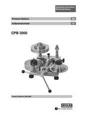 WIKA CPB 3000 Operating Instructions Manual