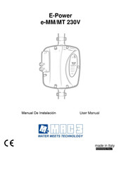 MAC E-Power e-MM/MT User Manual