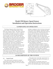 Badger Basket 250 Installation And Operation Instructions Manual