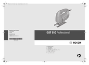 Bosch GST 650 Professional Original Instructions Manual