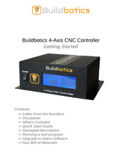 Buildbotics 4-Axis CNC Controller Getting Started