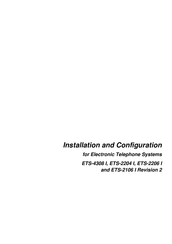 Auerswald ETS-4308 I Adapters Installation And Configuration