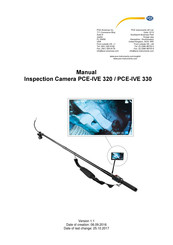 PCE Americas PCE-IVE 320 Manual