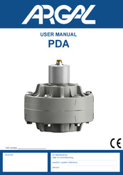 Argal PDA 100 User Manual