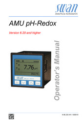 Swann AMU pH-Redox Operator's Manual