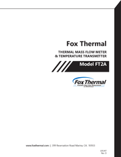 Fox Thermal FT2A Instruction Manual