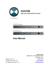 Dspecialists ISOSTEM Expert User Manual