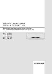 Stiebel Eltron ACW 25 I BASIC Operation And Installation