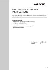 YASKAWA RM2-755/1255SL Instructions Manual