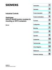 Siemens SIRIUS 3RT2 Manual