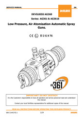 DeVilbiss AG360 Series Service Manual