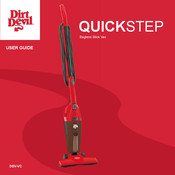 Dirt Devil Quickstep User Manual
