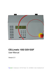 CELLmatic 1502 GSF User Manual