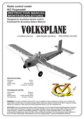 VQ Models Volksplane VQA133US Instruction Manual