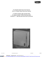 Hoffman CONCEPT CDSC24268LG Instruction Manual