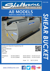 Shelbourne SB250 Parts & Operators Manual