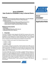 Atmel ATA5830N User Manual